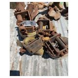 Ratchet Binder Assemblies with Webbing Straps