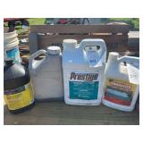 Assorted Agricultural Chemicals and Lubricants Lot
