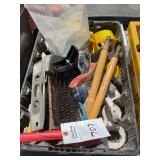 Assorted Hand Tools and Hardware Utility Lot
