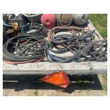 Assorted Industrial Air Hoses and Fittings