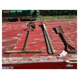 Assorted Manual Earth Digging and Post Hole Tools