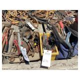 Assorted Hand Tools and Storage Containers