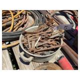 Assorted Metal Wrenches in Aluminum Pot