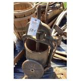 Cast Iron Lard or Fruit Press