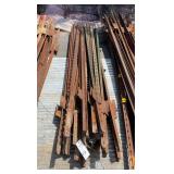 Assorted Steel T-Posts, (25)