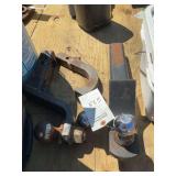 Assorted Trailer Hitch Receivers and Ball Mounts