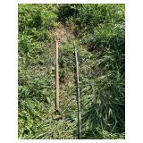 Set of Two Agricultural Pitchforks