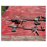 Assorted Bar Clamps, Set of 4