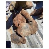 Assorted Steel Cultivator Sweeps