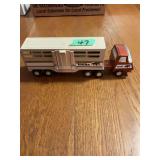 Tonka Pressed Steel Livestock Semi Truck and Trailer
