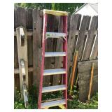 Werner Electro-Master 6-Foot Non-Conductive Fiberglass Step Ladder Model FS206