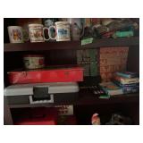 Erector Set, Books, Travel Games, and Collectible Tins Lot