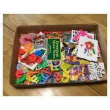 Mixed Lot of Refrigerator Magnets, Letters, and Decals