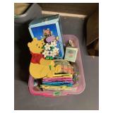 Winnie the Pooh Spring Decor and Rabbit Figurine Lot