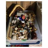 Large Collection of Ceramic Nativity Scene Figures and Creche Display Pieces