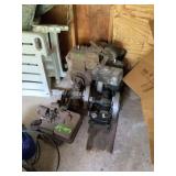 Lot of 5 Small Gas Engines and Motor Components