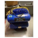 Mech Power 2 HP Twin Tank Air Compressor with Hoses