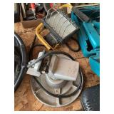 PanaVise Rotating Work Vise with Heavy Round Base and Portable Work Light