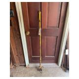 Yellow Painted Hand Tool Pry Bar with Chisel End