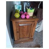 Wooden Cabinet with Single Door