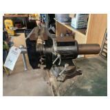 Workforce 5-Inch Swivel Base Bench Vise
