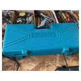 Makita Electric Reciprocating Saw in Plastic Case with Assorted Blades