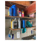 Assorted Automotive Fluids, Oils, Additives, and Shop Supplies