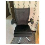 Ergonomic Mesh Back Office Chair with Adjustable Arms and Casters
