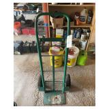 Green Metal Convertible Hand Truck and Utility Cart