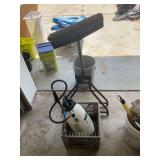 Roundup Pump Sprayer and Roller Stand Lawn Equipment