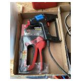 Gardner Bender Cable Bender Insulated Staple Gun and Manual Staple Gun Lot