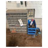 Plastic Parts Storage Cabinet with Hardware Bins