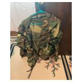 US Military Woodland Camouflage Cold Weather Parka Jacket