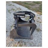 Bobcat grapple bucket