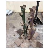 Wire reel jack stands