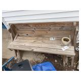 Convertible Wooden Bench and Picnic Table