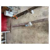 Bora Clamping Straight Edge Guide and Johnson Level T-Square