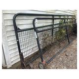 Metal Wire-Filled Farm and Ranch Gates