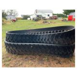 Set of Two Heavy Duty Rubber Agricultural Tracks
