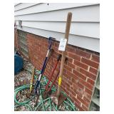 Assorted Long-Handled Hand Tools and Demolition Equipment