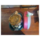 Lot of Household Goods, Decor, and Storage Container
