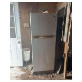 Haier Freestanding Refrigerator and Storage Shed Contents Lot