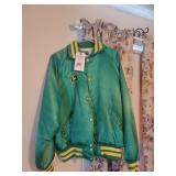 Holloway John Deere Sloan Implement Co. Satin Jacket Size XL