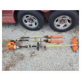Stihl KombiSystem Power Head with Pole Saw and Trimmer Attachments