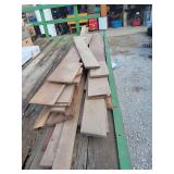 Dried Walnut Lumber – Rough-Sawn Boards