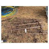 Metal Spike Harrow Section Farm Implement