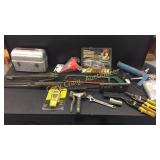 Torch Ends, Laser Tape, Side Cutters, Misc