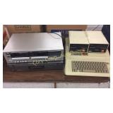 Apple Key Board, Disk Drives, JVC Double Tape