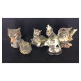 Wolfs, Owls, Statues