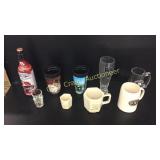 Shot Glasses, Coffee Cups, Beer Glass, Budweiser